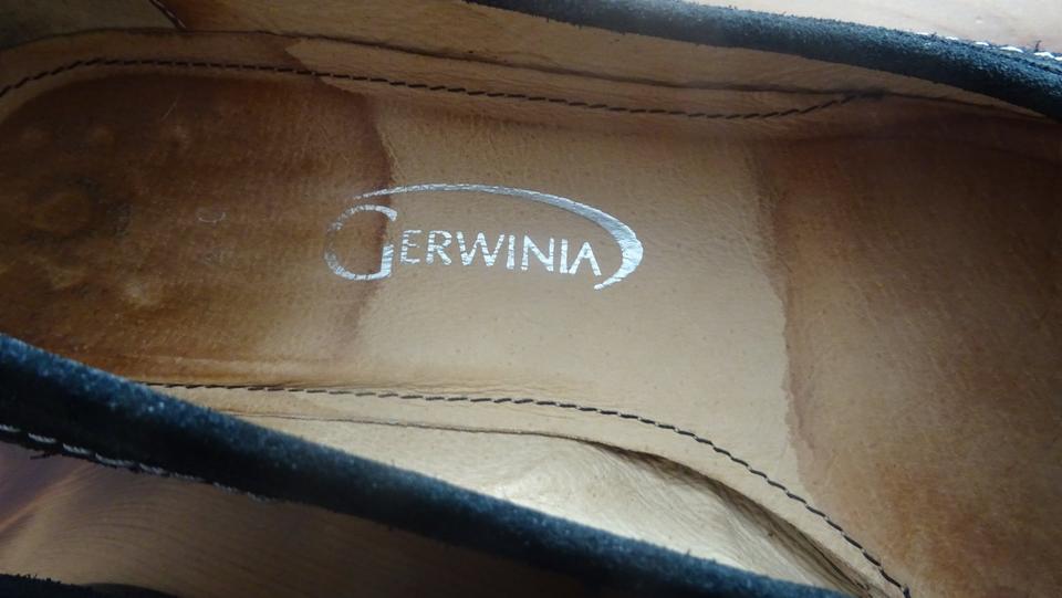 GERWINIA Wildlederpumps (HSE24), Gr. 38,5, schwarz, 2 cm Absatz in Ziepel