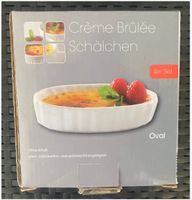 OVP: Crème Brûlée Schälchen (weiss / oval) Baden-Württemberg - Wiesloch Vorschau