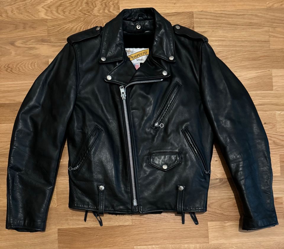 Schott NYC Perfecto 115 Lederjacke Biker Brando The Wild One USA in München