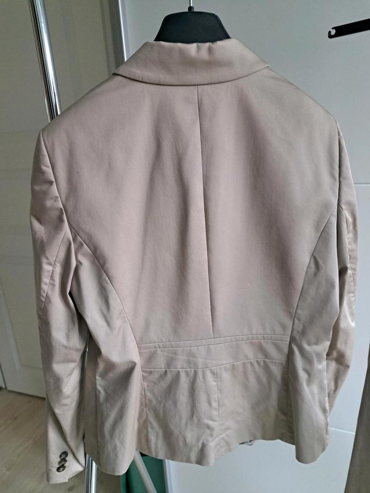 Esprit Collection Hosenanzug Blazer Hose creme beige Gr. 40 in Apensen