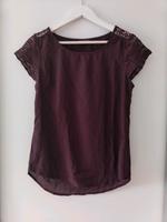 Damen Bluseshirt T-Shirt dunkelrot Street one Baden-Württemberg - Hüttlingen Vorschau