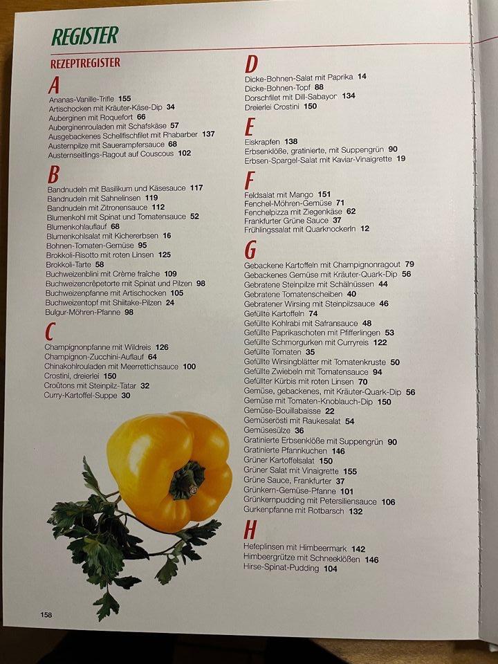 Das grosse Buch der vegetarischen Küche. Reihe essen & trinken in Osnabrück