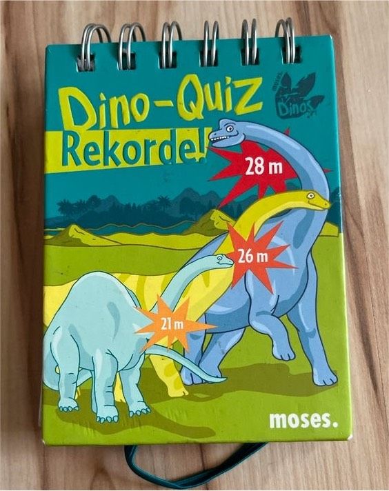 Dino-Quiz Rekorde Moses-Verlag in Hartmannsdorf