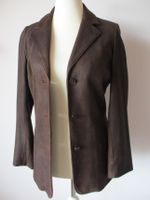 Rauhleder Jacke Blazer Gr M (36/38) braun used Look Leder Nordrhein-Westfalen - Engelskirchen Vorschau