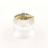 Diamant - Ring 585 Gelbgold 0,40ct Diamanten Gr.52 Baden-Württemberg - Leimen Vorschau