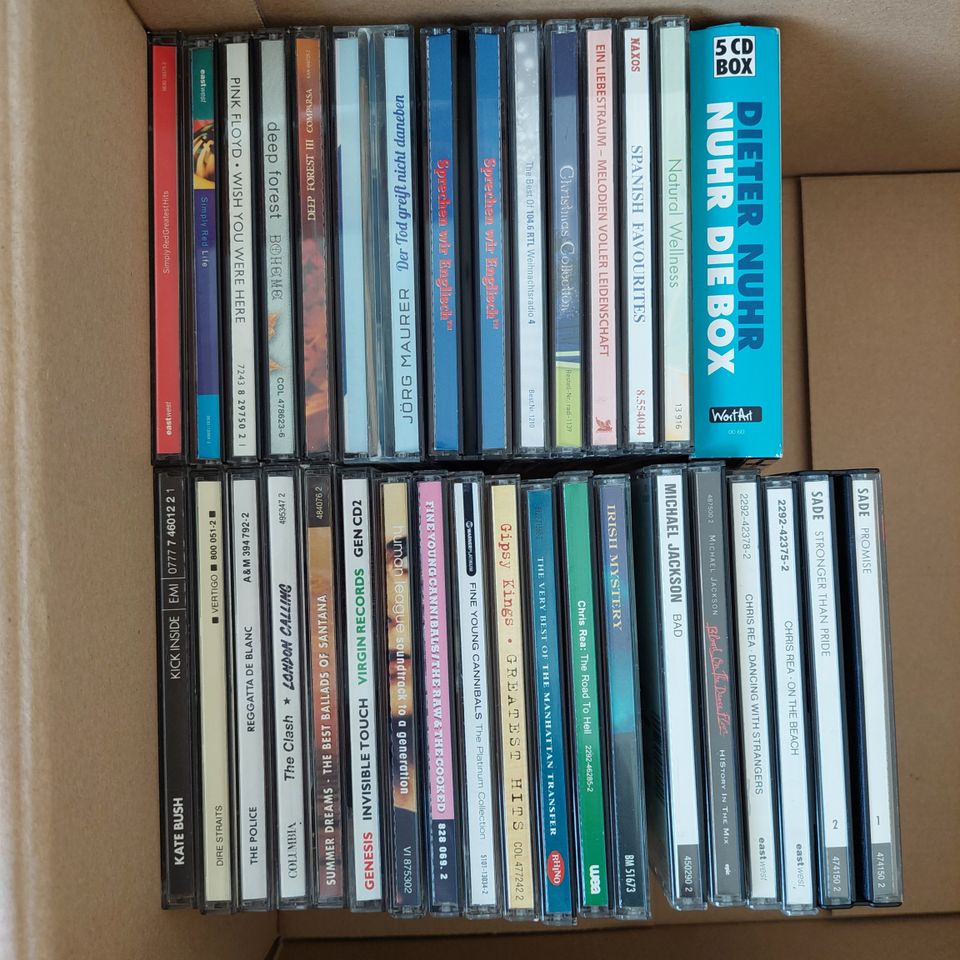 CD Sammlung Rock & Pop, Weihnachtsmusik, Hörbücher in Mannheim