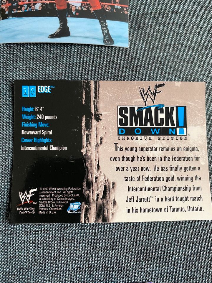 WWE smack down 1999 cards in Altenburg