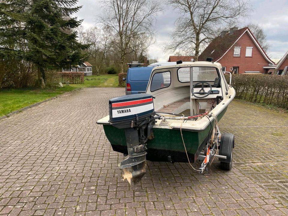 Motorboot komplett mit Trailer und Motor in Moormerland