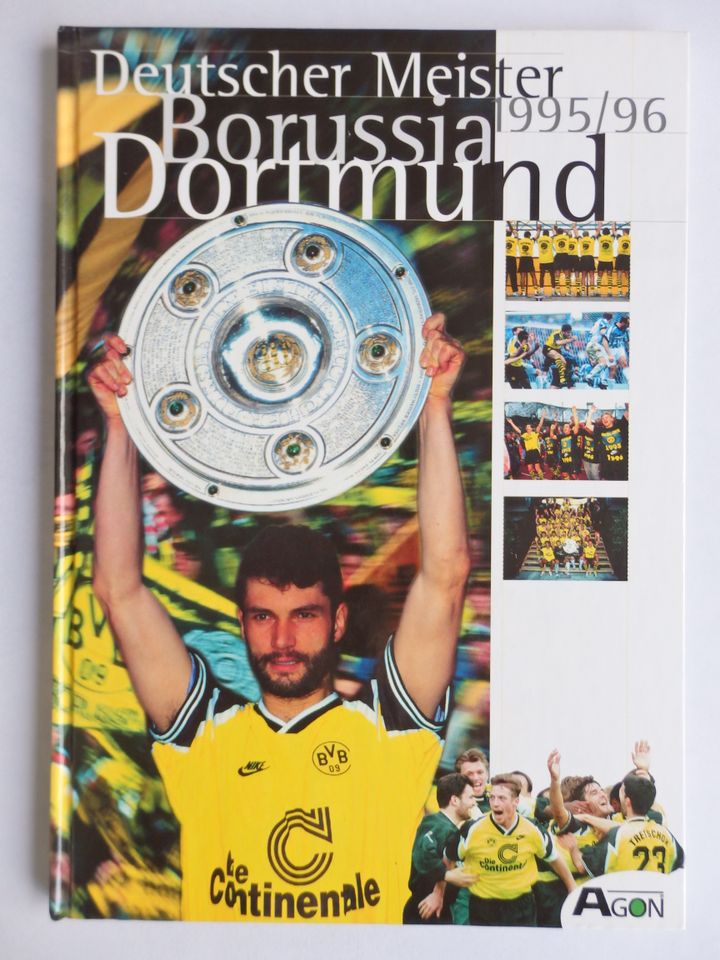 BVB Borussia Dortmund FANSET mit UNIKAT plus Buch 1995/96 in Berlin