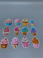 Diamond Painting Magnete Cupcakes/Sweets Baden-Württemberg - Dielheim Vorschau