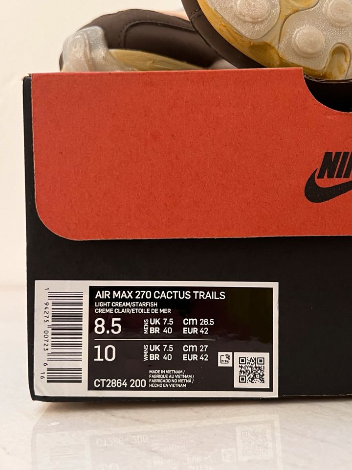 Nike Air Max 270 Cactus Trails Travis Scott EU 42 / US 8.5 in Ludwigsburg