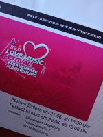 Love Musik Festival 5 Karten für das Wochenende Sachsen-Anhalt - Gerwisch Vorschau