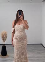 Abendkleid//Ballkleid Creme  Beige Saarland - Heusweiler Vorschau