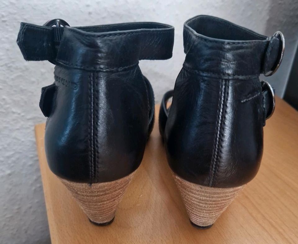 Damenschuhe Leder Schuhe Pumps Keilsandalen Sandalen Wedges o in Braunschweig