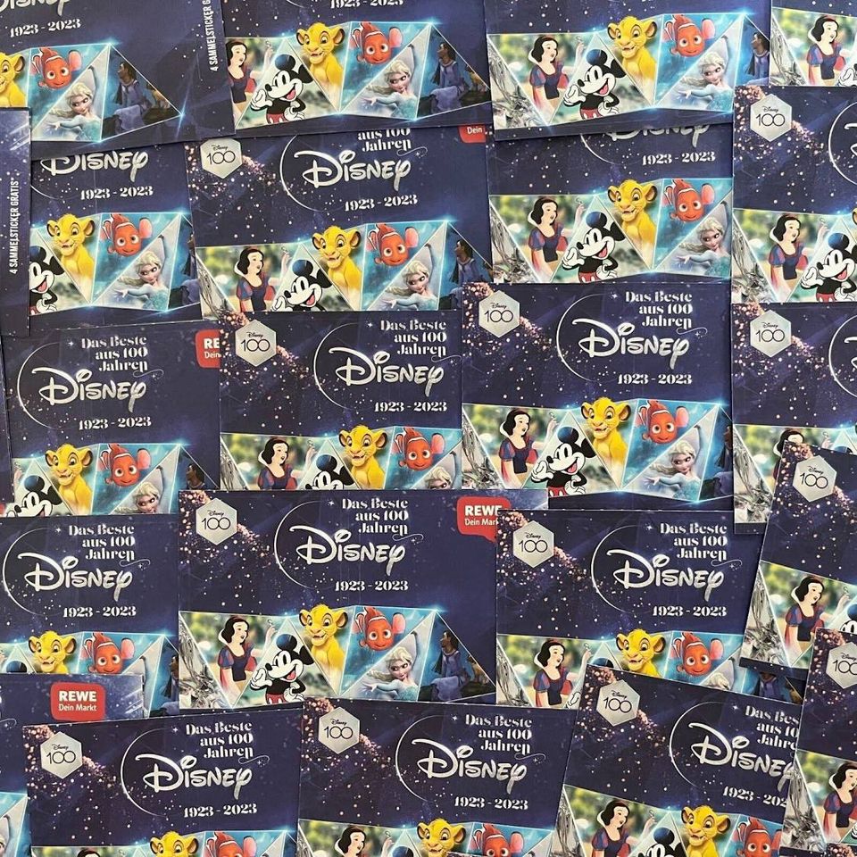 Disney 100 Sticker REWE in Brühl
