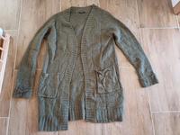 Janina, offene Strickjacke, dunkelgrün, kakhi, Grobstrick, weich Bayern - Waldkraiburg Vorschau