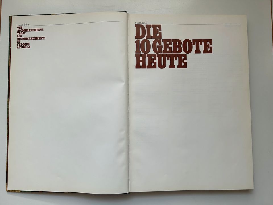 Die 10 Gebote Heute ( das 5. und 6. Gebot) in Köln