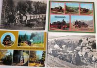 4 Postkarten mit Dampfeisenbahnen, DDR Sachsen - Limbach-Oberfrohna Vorschau