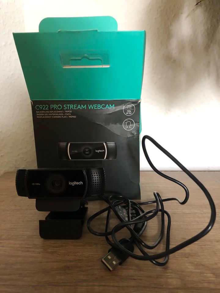 Logitech C922 Pro Stream Webcam in Hamburg