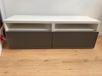 Besta Ikea Schrank Low Board weiß grau modernes Design Hessen - Limburg Vorschau