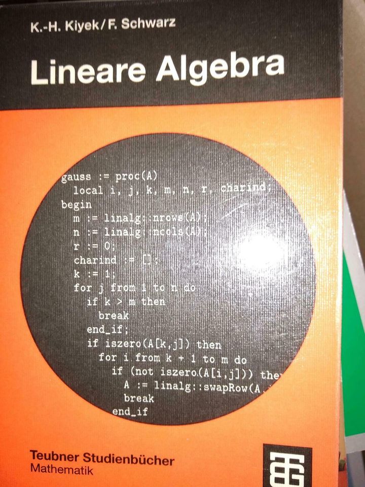 Grundlagen der Mathematik Algebra Studium Lehramt in Kastellaun