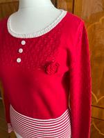 Blutsgeschwister Pulli XS auch S rot Ajour Sommer Nordrhein-Westfalen - Leverkusen Vorschau