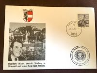 Ersttagsbrief,Nixon in Salzburg, Ganzsache Österreich Baden-Württemberg - Freiburg im Breisgau Vorschau