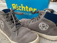 Richter Halbschuhe high 32 Leder grau Junge blinklicht Baden-Württemberg - Tuningen Vorschau