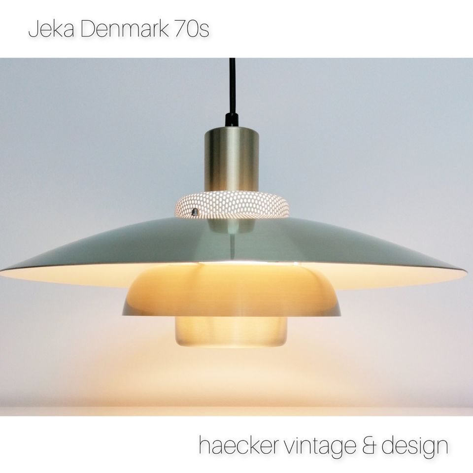 densih DESIGN Lampe Jeka mid century 70er zu poulsen teak retro in Dresden