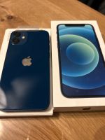 iPhone 12 mini dunkelblau mit Apple Hülle grün64 gb Sachsen - Werdau Vorschau