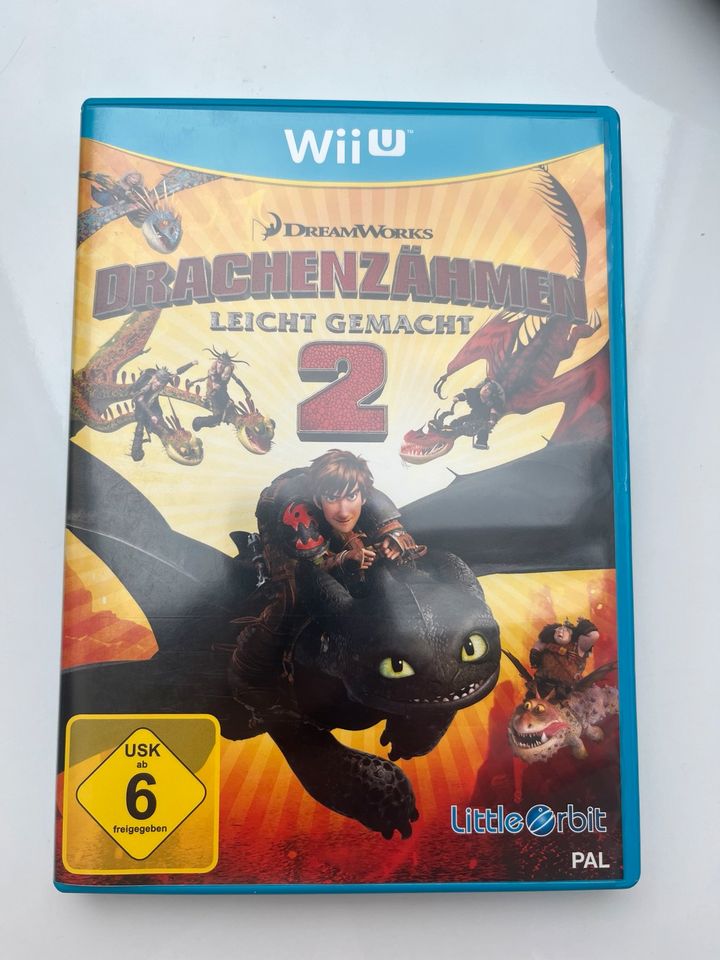 Wii U Spiel Drachenzähmen Leicht Gemacht 2 USK6 in Rheinberg