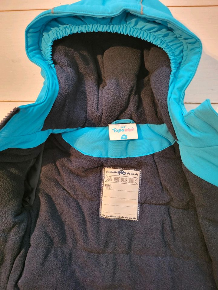 Dicke Jacke für Jungen Gr. 74 in Holzwickede