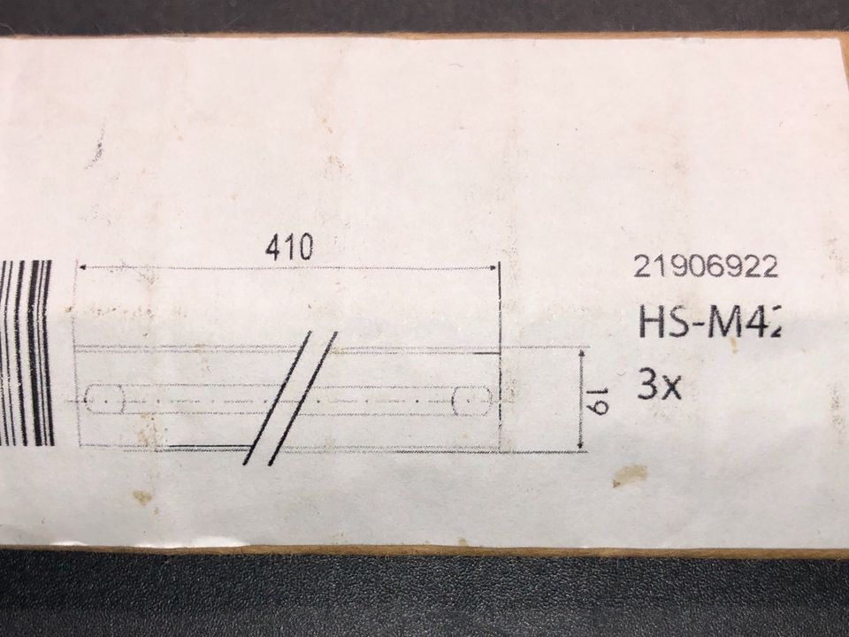 HS-M42 Systemhobelmesser, für Hammer Länge 410 mm in Bottrop