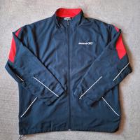 blau/rote vintage Reebok Trainingsjacke, Größe L Nordrhein-Westfalen - Leverkusen Vorschau