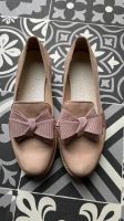 Ballerina / Loafer rosa mit Schleife Größe 38 Baden-Württemberg - Backnang Vorschau