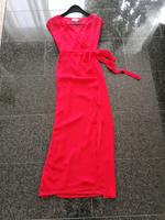 NA-KD Pamela langes Wickelkleid Sommerkleid Kleid rot Gr. 34 XS Bayern - Klingenberg am Main Vorschau