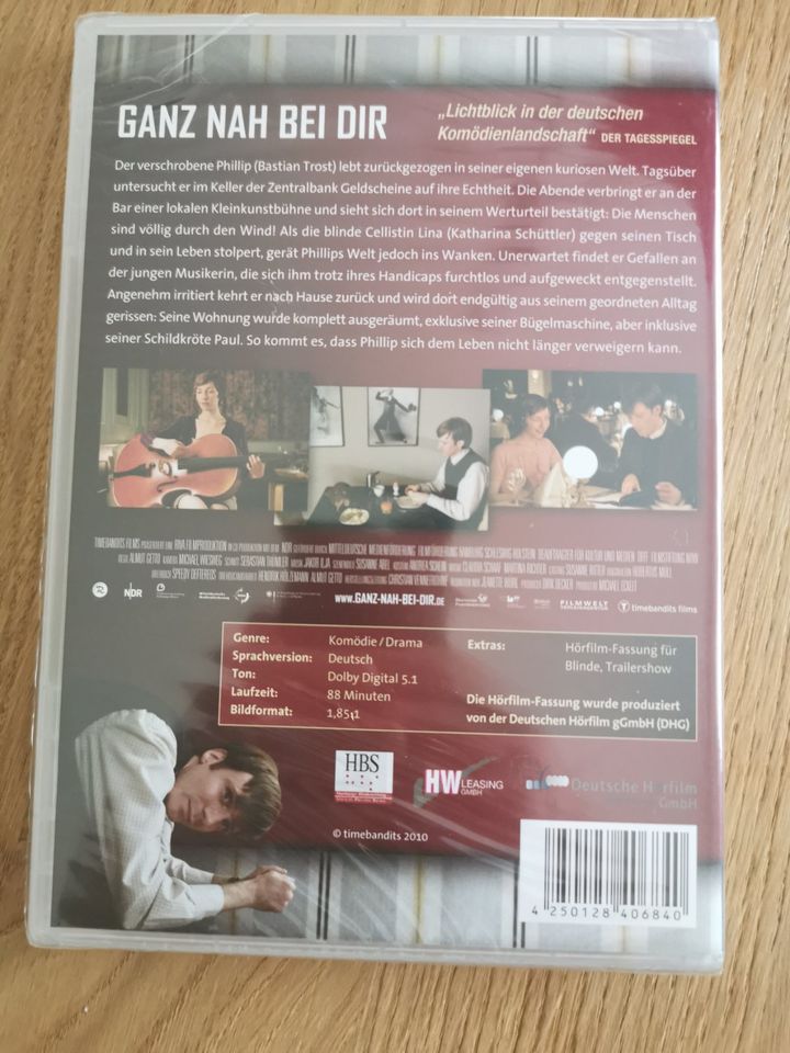 DVD, Ganz nah bei dir, Komödie, Almut Getto in Stammham b. Ingolstadt