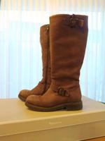 Tamaris Wortmann Stiefel 37 Espresso Leder gefüttert Bayern - Wartenberg Vorschau