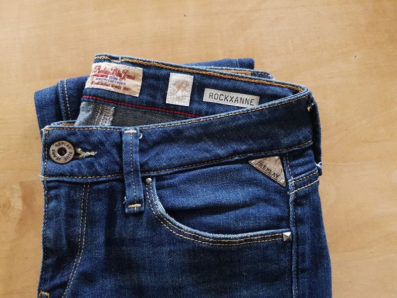 Replay Blue Jeans Rockxanne W26 L32 aus Cotton USA in Weingarten