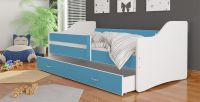 NEU! Kinderbett 80x 180 cm Matratze BETT Jugendbett weiß/blau Berlin - Spandau Vorschau