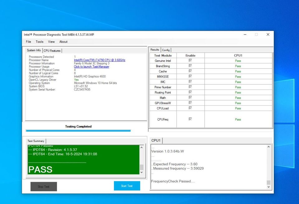 Intel I7 4790 Prozessor in Nettetal