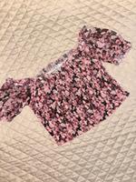 Crop Top mit Blumenmuster Niedersachsen - Hameln Vorschau