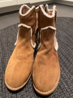 Ugg Catica Shearling Wildleder Stiefel Western Look Hessen - Taunusstein Vorschau