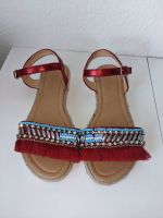 Miss Sixty Sandalen rot Sandalette Sommerschuh NEU 37 Espadrilles Dresden - Gorbitz-Ost Vorschau