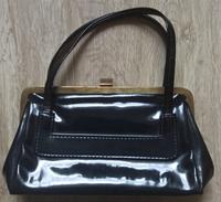 alte Lackledertasche aus DDR Sachsen - Olbernhau Vorschau