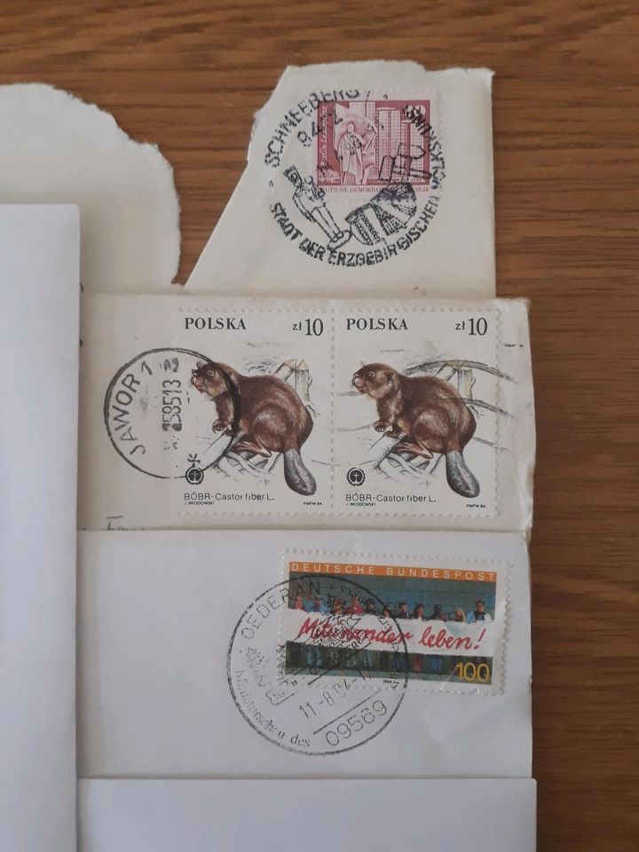 Diverse Briefmarken in Limbach-Oberfrohna