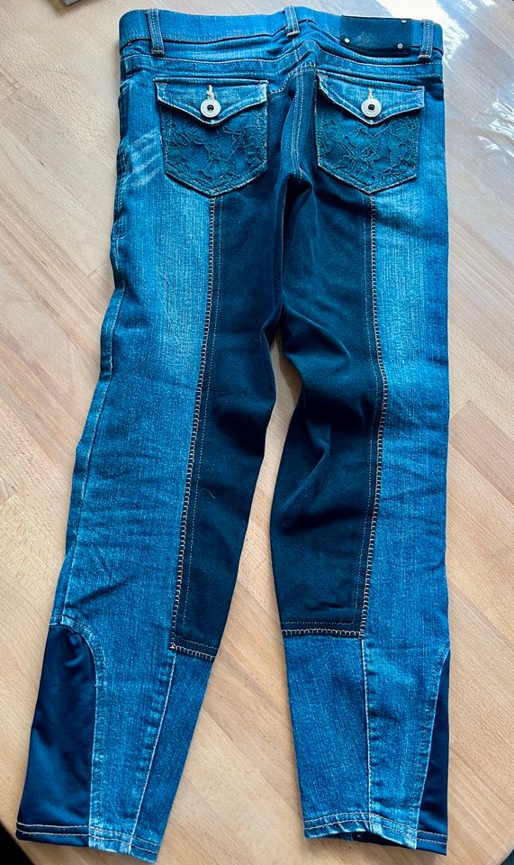 Harrys Horse Jeans Vollbesatz Reithose Gr. 152 in Kreuzau