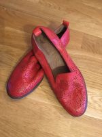 Lederschuhe - rot Bayern - Landshut Vorschau