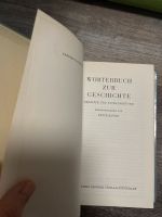 Wörterbuch zur Geschichte. Erich Bayer Nordrhein-Westfalen - Schwerte Vorschau