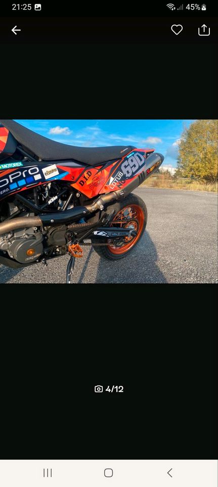 KTM SUPERMOTO in Zehdenick